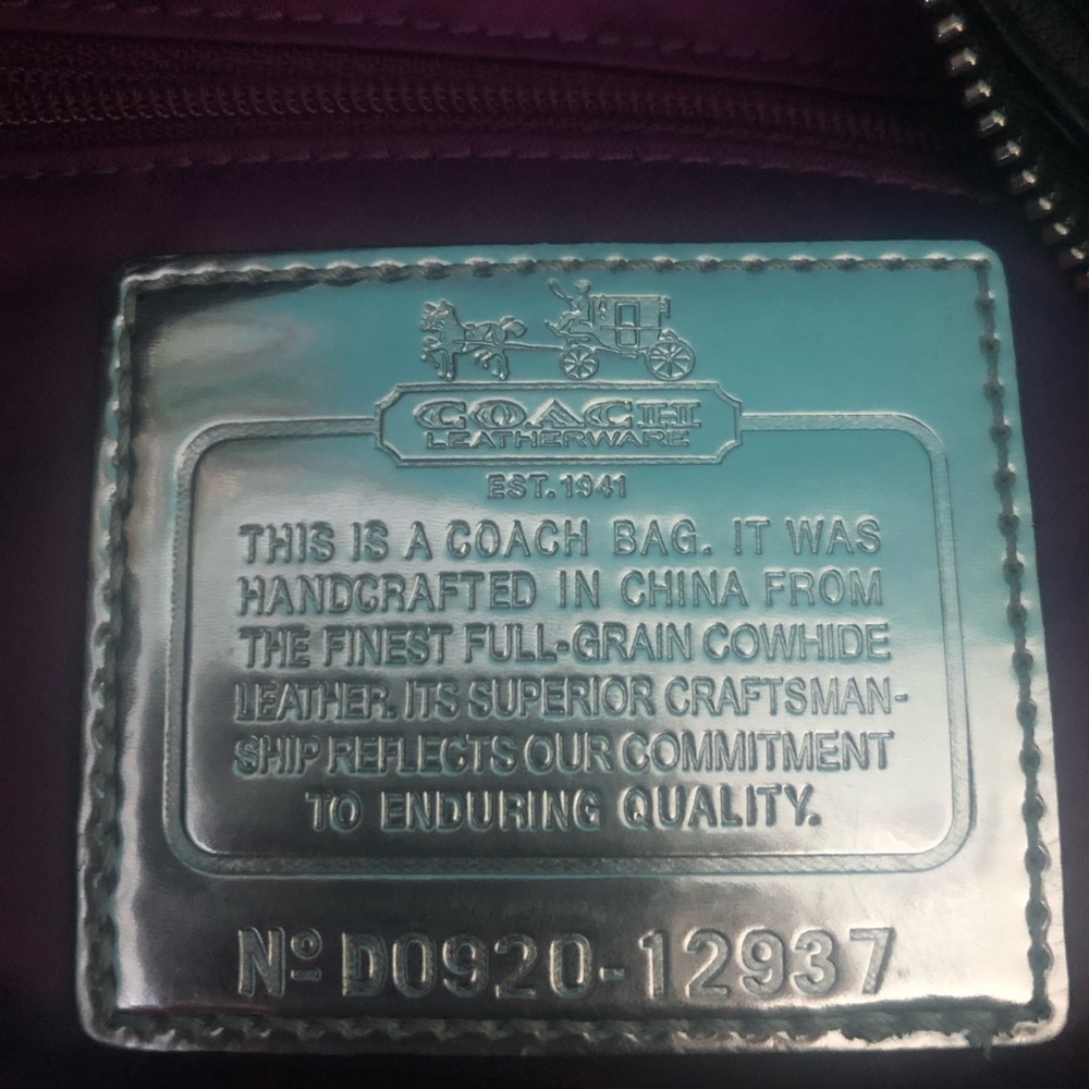 Coach purse